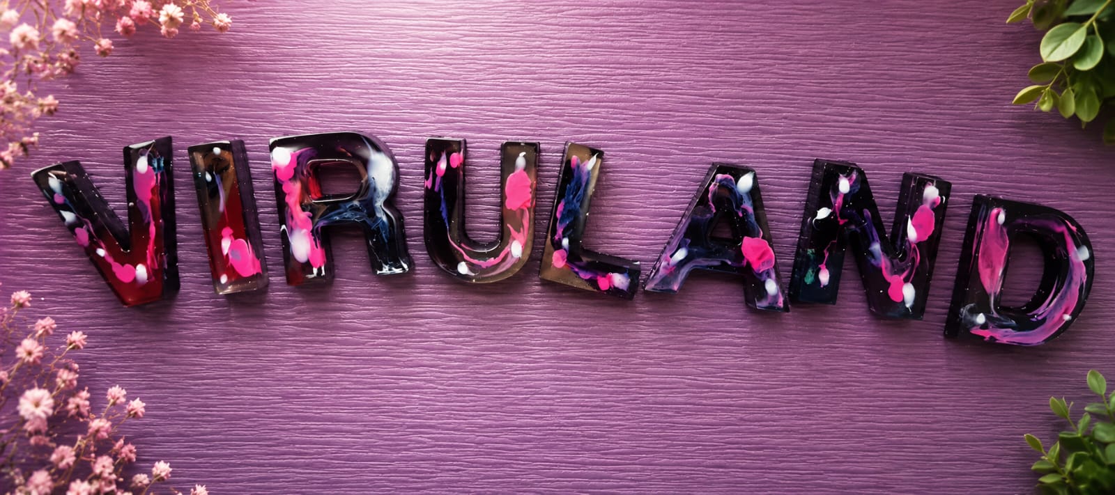 Letras Personalizadas de Epoxi Viruland